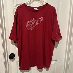 Detroit Red Wings Red Short Sleeve Crewneck Tee